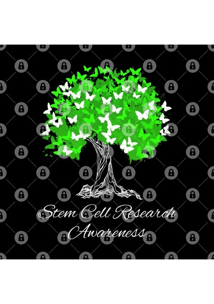 Stem Cell Research Awareness Butterfly Support Kupa Bardak
