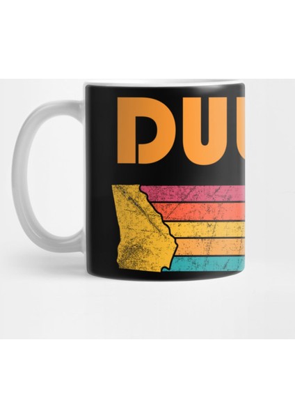 Duluth Georgia Vintage Distressed Souvenir Kupa Bardak