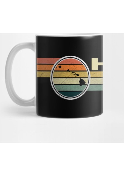 Haıku Hawaii Vintage 1980S Style Kupa Bardak