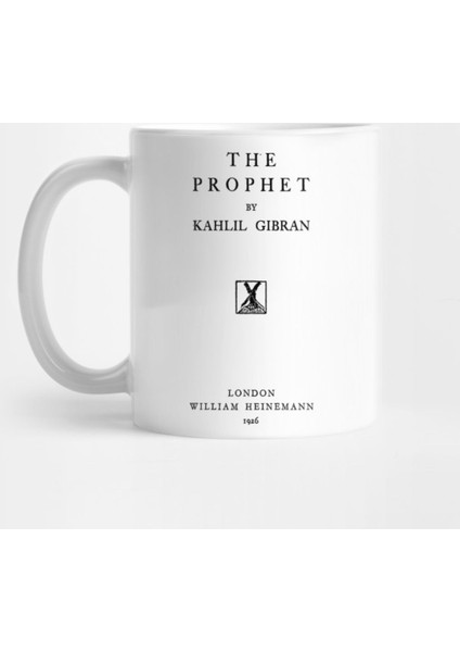 The Prophet Kahil Gibran Title Page Kupa Bardak