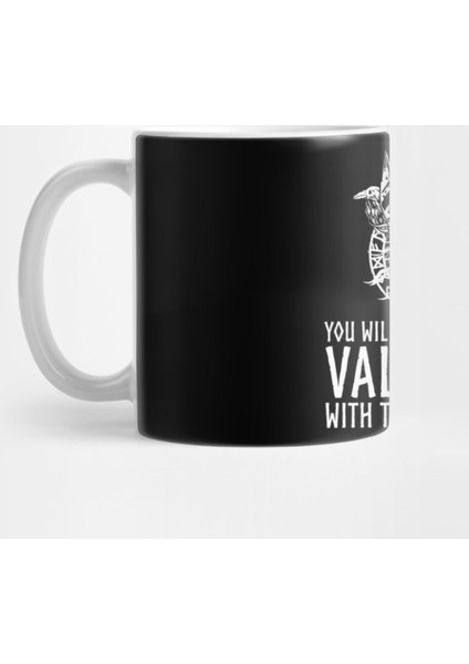 Valhalla Attitude Norse God Odin Medieval Viking Mythology Kupa Bardak