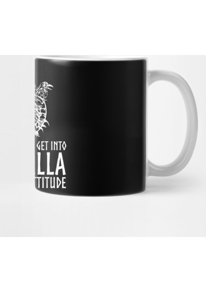 Valhalla Attitude Norse God Odin Medieval Viking Mythology Kupa Bardak