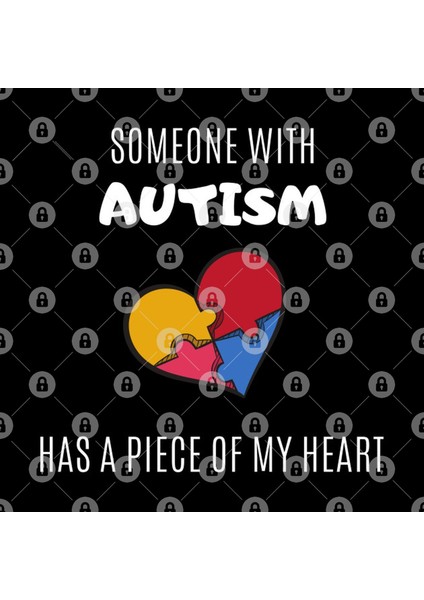 Someone With Autism Has Piece Of My Heart Kupa Bardak