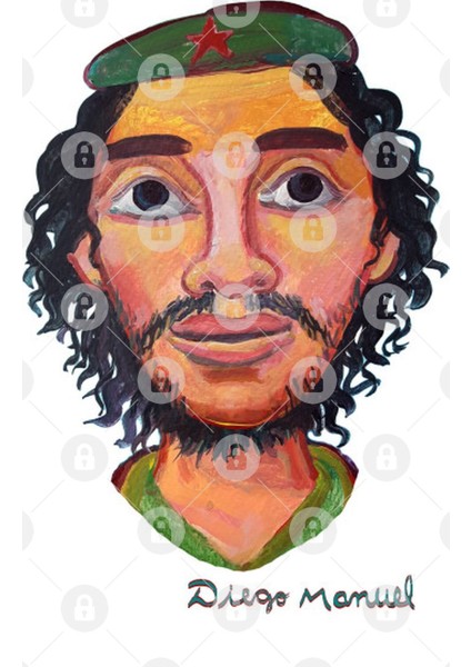 Che Guevara 7 Kupa Bardak
