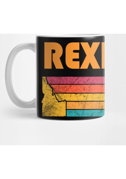 Rexburg Idaho Vintage Distressed Souvenir Kupa Bardak