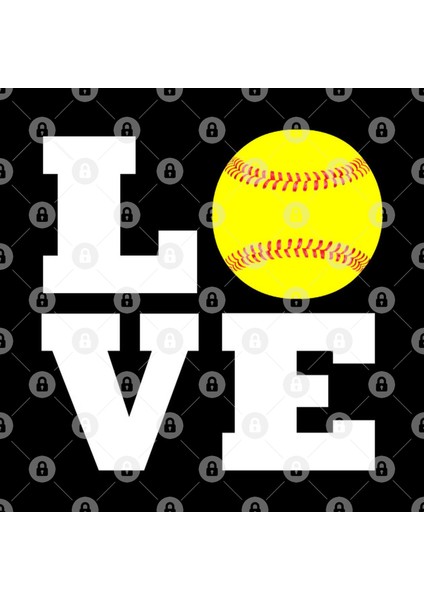 Love Softball Fastpitch Softball Player Sports Kupa Bardak