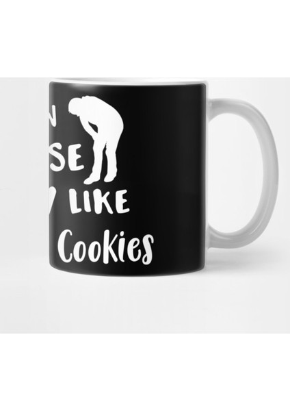 Running I Run Because I Really Like Christmas Cookies Kupa Bardak