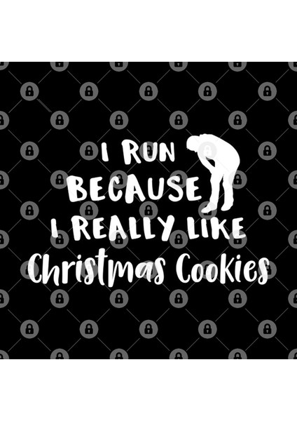 Running I Run Because I Really Like Christmas Cookies Kupa Bardak