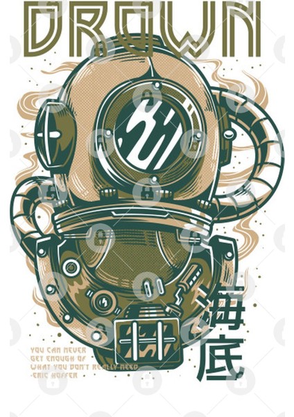 Diving Helmet Kupa Bardak