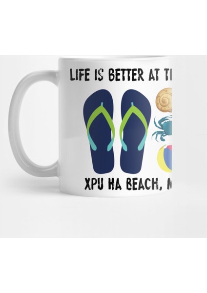 Xpu Ha Beach Mexico Kupa Bardak