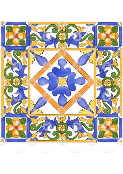 Sicilian Style Summer Decor Kupa Bardak
