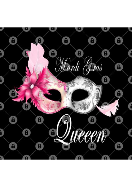 Mardi Gras Queen Kupa Bardak