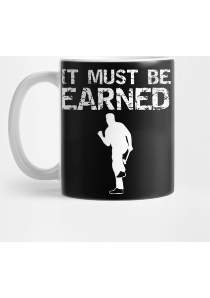 Golf It Must Be Earned Kupa Bardak