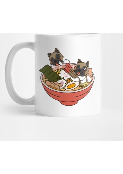 Akita Kawaii Ramen Kupa Bardak