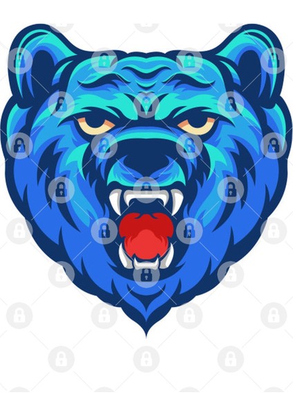 Roar Of Wild Bear Kupa Bardak
