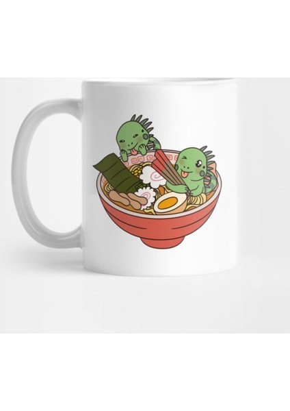 Iguana Kawaii Ramen Kupa Bardak