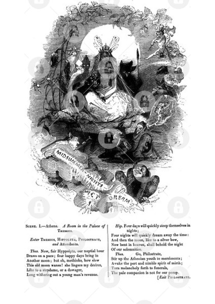 A Midsummer Night'S Dream William Shakespeare First Page Kupa Bardak