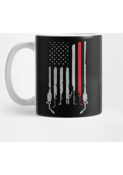 Welder Tools And Torch Flag Kupa Bardak
