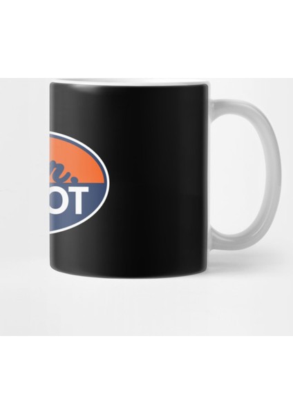 Mr Robot Alternate Oval Logo Kupa Bardak