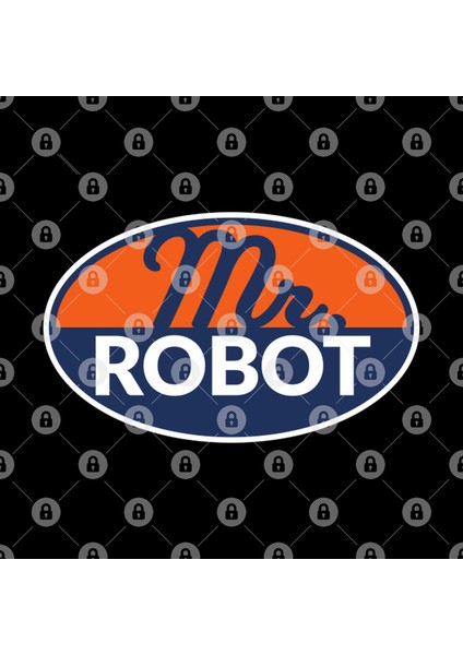 Mr Robot Alternate Oval Logo Kupa Bardak