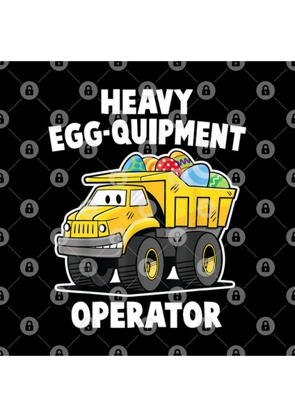 Heavy Egg-Quipment (Equipment) Operator Easter Egg Kupa Bardak