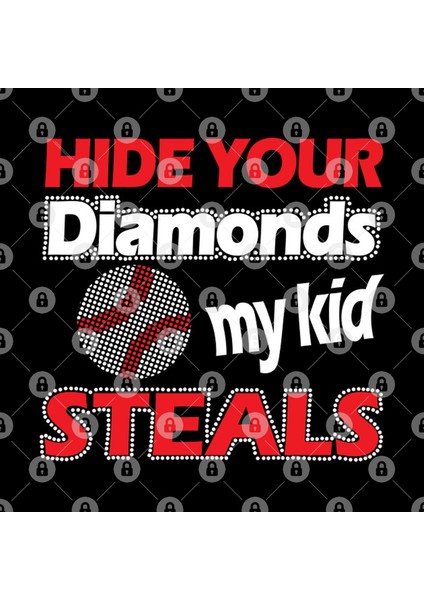 Hide Your Diamonds My Kids Steal Kupa Bardak