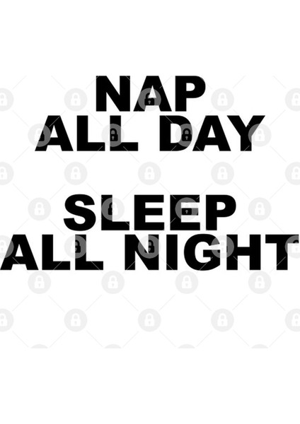 Nap All Day, Sleep All Night Kupa Bardak