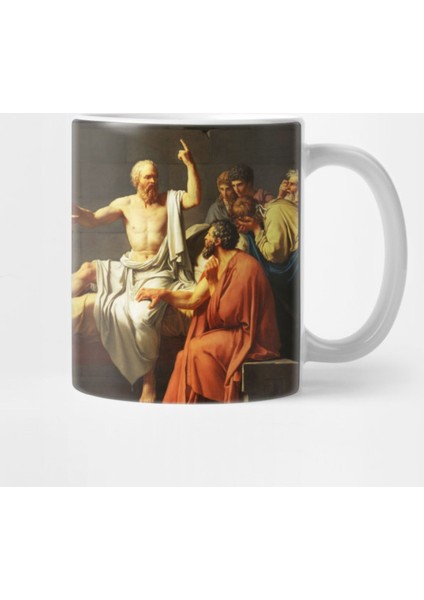 The Death Of Socrates Jacques-Louis David Kupa Bardak