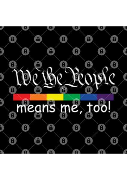We The People Means Me, Too Kupa Bardak
