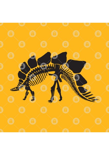 Terra Fossil Stegosaurus Dinosaur Kupa Bardak