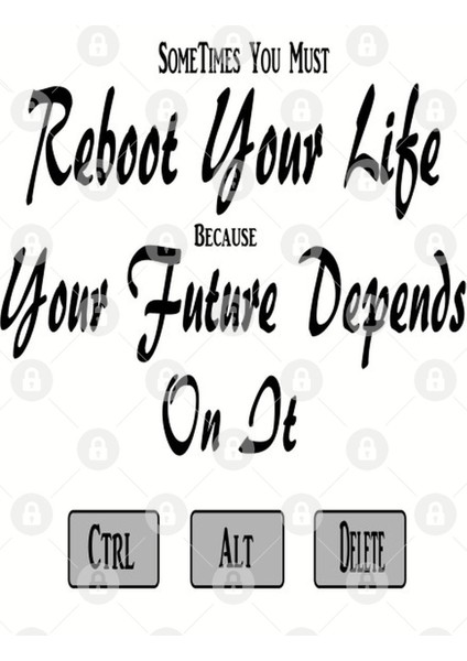 Sometimes You Must Reboot Your Life Because You Future Depends On It Kupa Bardak