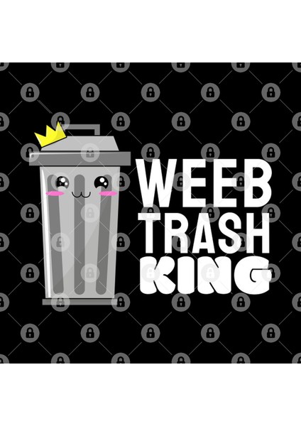 Weeb Trash I Weeaboo Trash I King Queen Couples Kupa Bardak