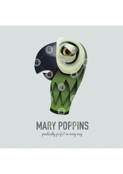 Mary Poppins - Alternative Movie Poster Kupa Bardak
