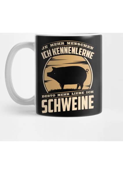 Schweine Lustige Sprüche Ich Hasse Menschen Kupa Bardak