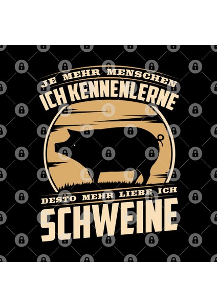 Schweine Lustige Sprüche Ich Hasse Menschen Kupa Bardak