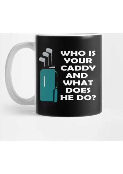 Golf Pun Golfer Caddy Joke Kupa Bardak
