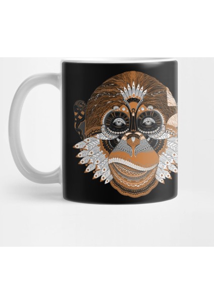 Psychedelic Monkey - Stoned Ape Kupa Bardak