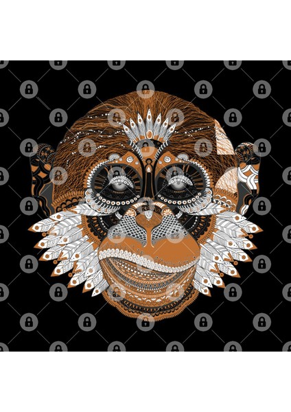 Psychedelic Monkey - Stoned Ape Kupa Bardak