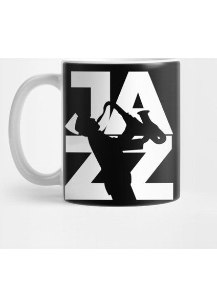 Saxophone Jazz Kupa Bardak