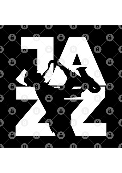 Saxophone Jazz Kupa Bardak