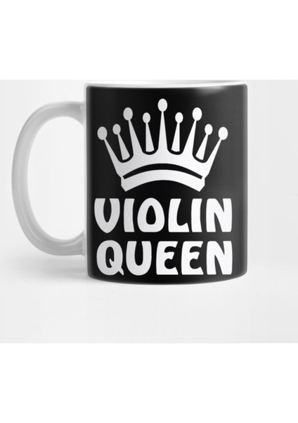 Violin Queen Music İnstrument String İnstrument Kupa Bardak