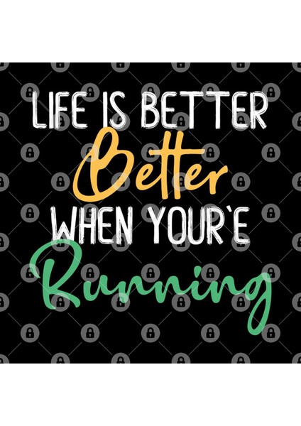 Life İs Better When Your'E Running. S. S 2020.Trend 2020.New Design 2020.Resolution.Resolution Kupa Bardak