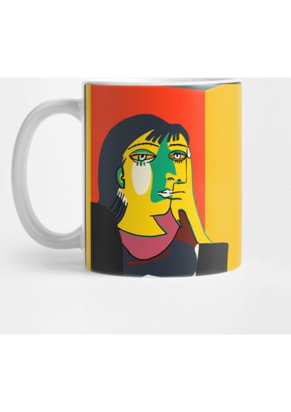 Picasso - Woman'S Head #7 Kupa Bardak