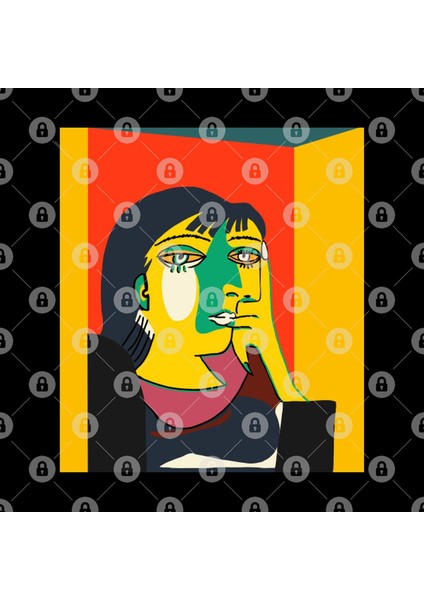 Picasso - Woman'S Head #7 Kupa Bardak