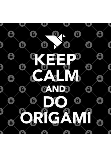 Keep Calm And Do Origami Kupa Bardak