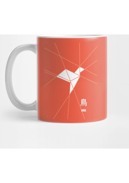 Origami Bird Kupa Bardak