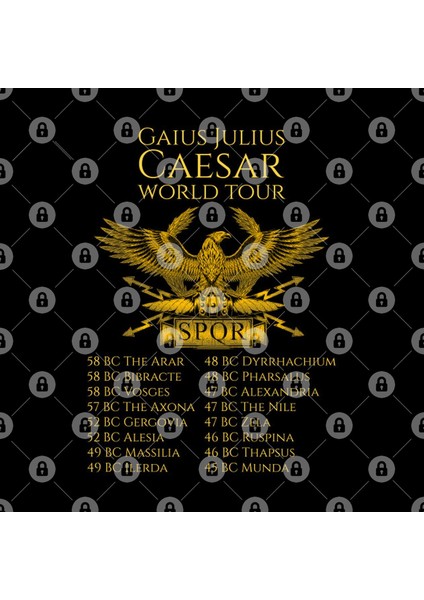 Classical Ancient Roman History Julius Caesar World Tour Kupa Bardak