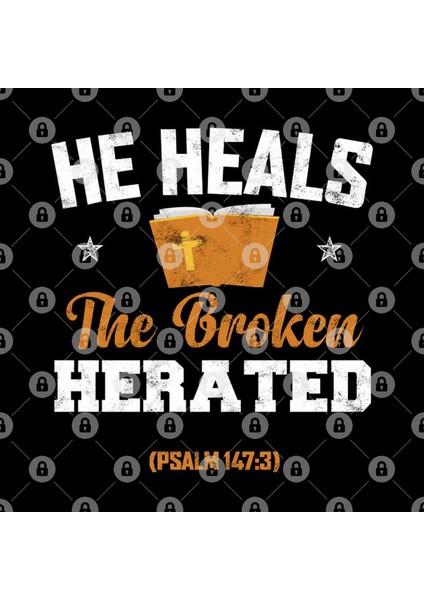He Heals The Broken Herated (Psalm 147 3) Kupa Bardak