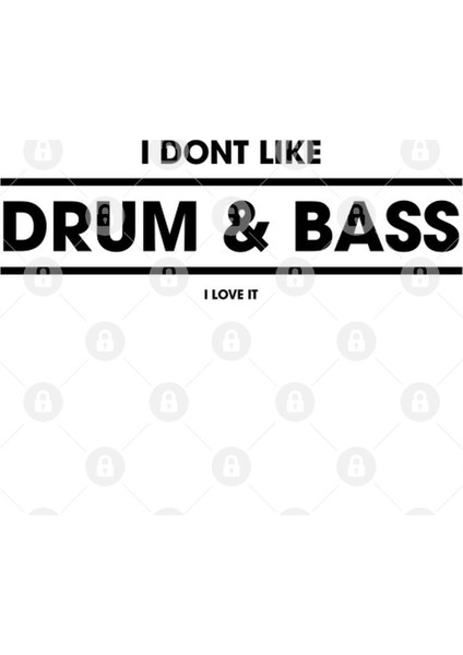 I Don'T Like Drum & Bass (I Love İt) Kupa Bardak