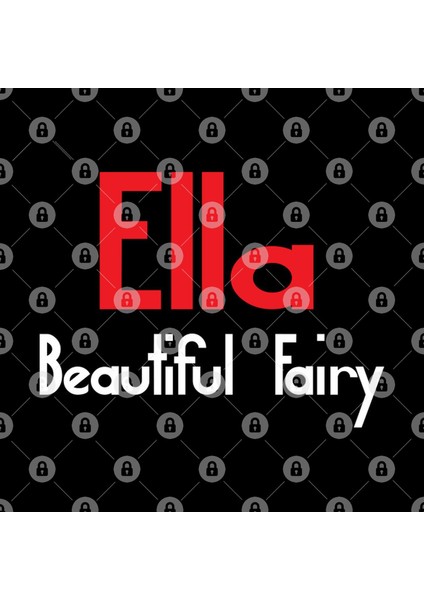 Ella Meaning Beautiful Fairy Kupa Bardak